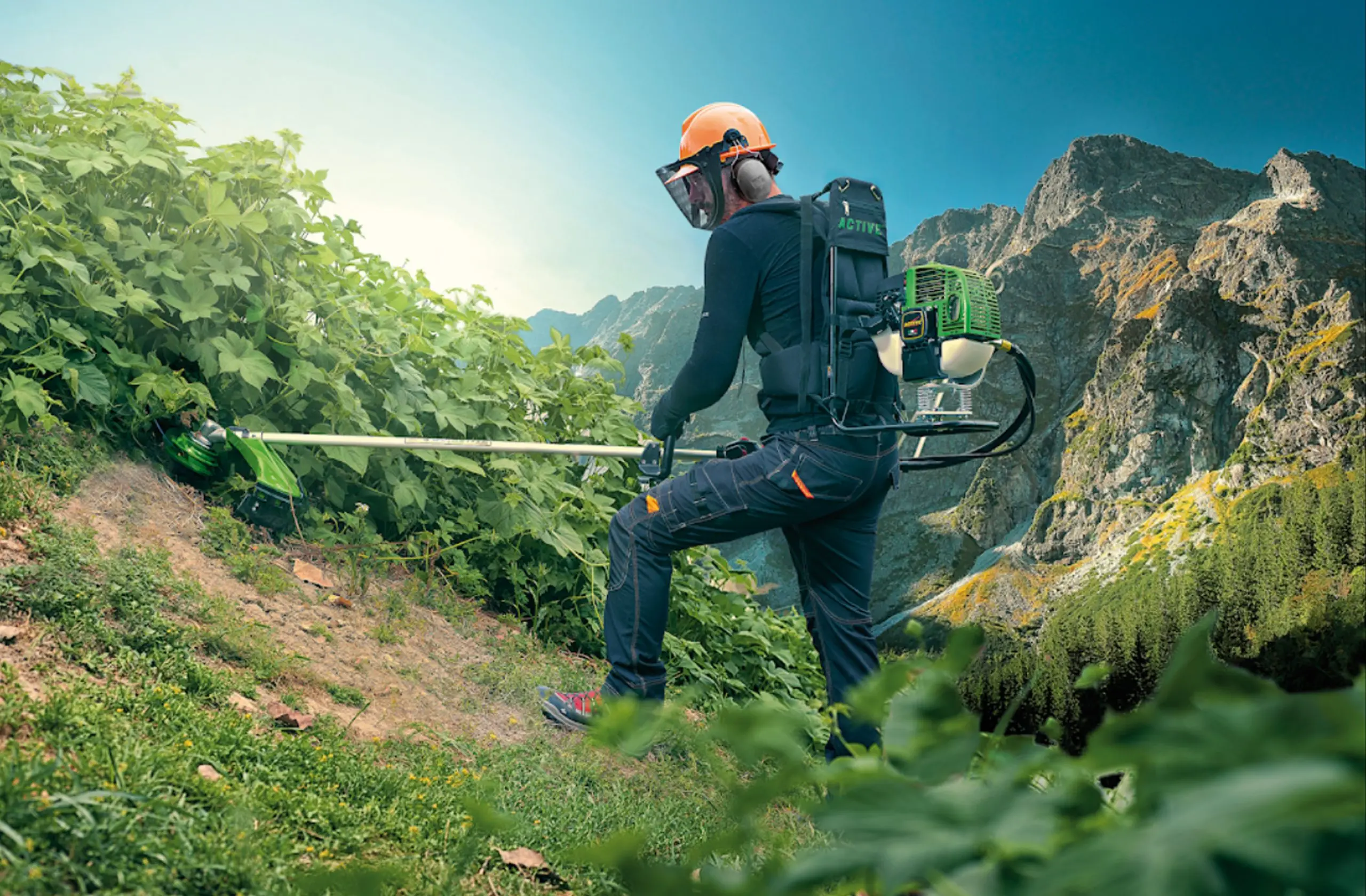 Nahrbtna kosilnica na nitko ACTIVE 6,5 Brutale BT